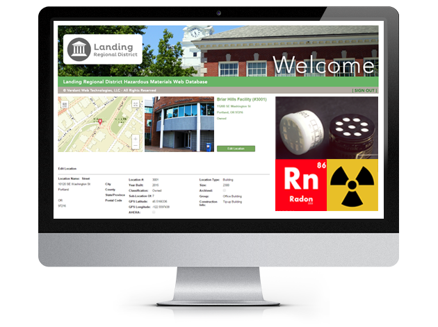 radon data management software
